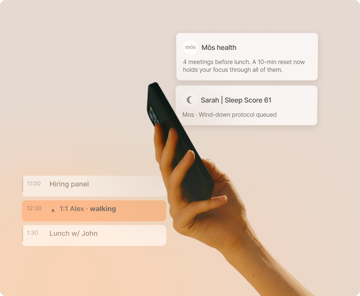 AI Health Partner calendar integration